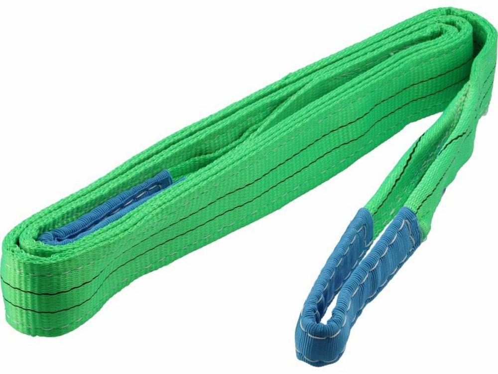 Строп пасовий з поліестеру VOREL 2 петлі по 30 см, заг. l=3 м, шир.- 60 мм, макс. навантаж- 2 т [25] Одесса - изображение 1