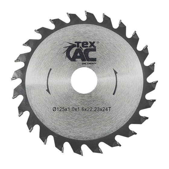 Мощная аккумуляторная дисковая циркулярная мини-пила Tex.AC TAOE-CS125M: без АКБ, 5000 об/мин, диск 125 мм Киев
