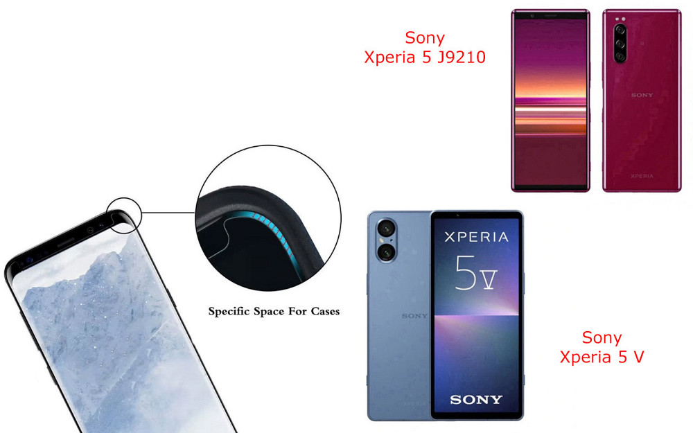 Захисне скло HyperGlass Pro для Sony Xperia 5 J9210, Xperia 5 V – максимальна чутливість та захист Київ - фото 3