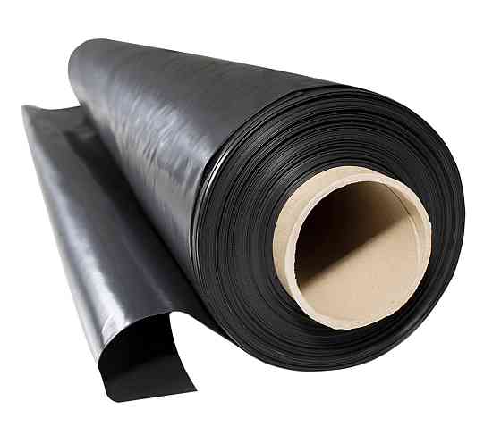 Пленка 300 мкм 3*50м рулон  черная строительная универсальная пленка Днепр