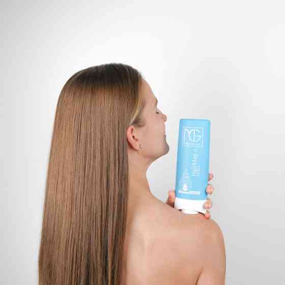 Безсульфатний шампунь для волосся з природним магнієм та амінокислотами HairMag Shampoo Magnesium Goods 200 мл Київ