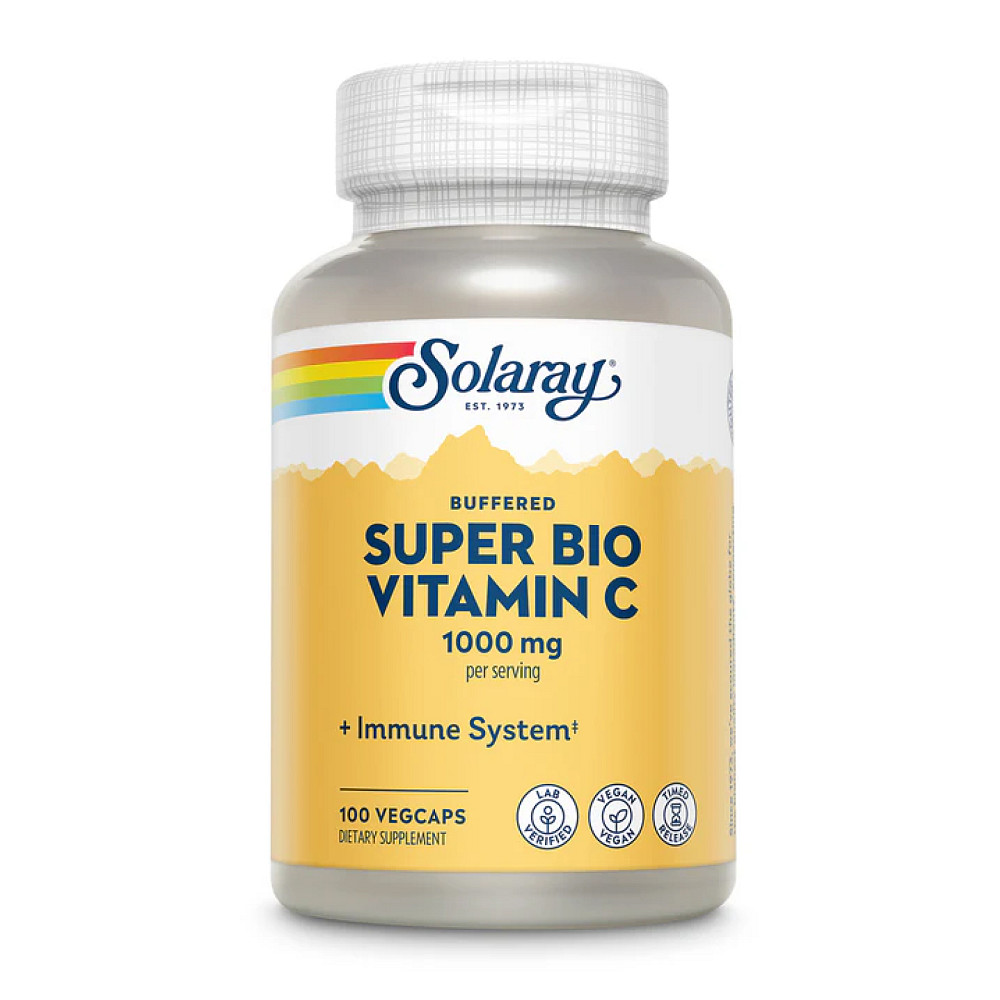 Super Bio Vitamin C 1000mg - 100 vcaps Луцк - изображение 1