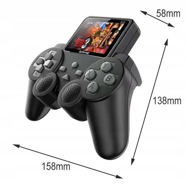 Компактная портативная игровая консоль, Приставка в ретростиле, Ретро консоль стационарная WK-14 Львов - изображение 15