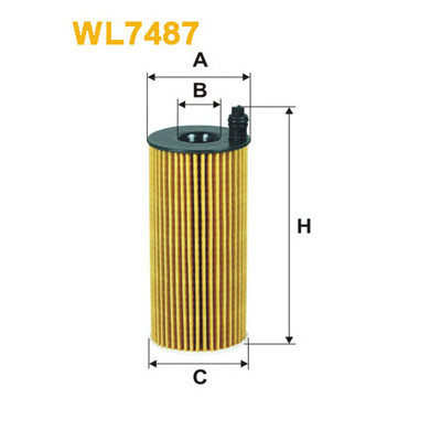 Фільтр масляний Wixfiltron WL7487 Вінниця - фото 1