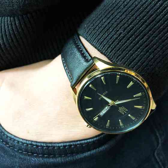 Наручний чоловічий годинник стильний діловий, Стильний повсякденний чоловічий TI-591 кварцовий годинник Київ