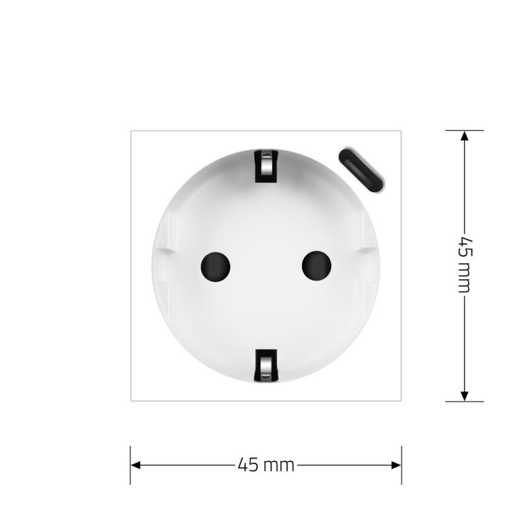 Електрична розетка LIVOLO з USB Type-C PD 18Вт, швидке заряджання iPhone, біла, 16А 230В, із заземленням, шторки, модуль (VL-FCTF16A.UC18W-2WP) Коломыя - изображение 3