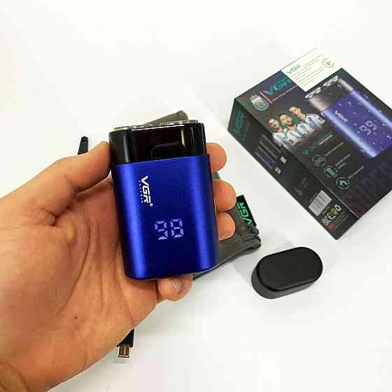 Потужна електрична бритва для бороди VGR V-347, Електрична бритва для стрижки з вологозахистом JX-92 Івано-Франківськ