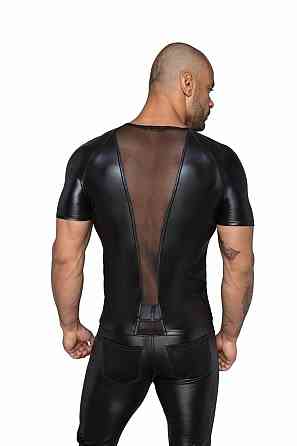 Футболка с мокрым эффектом Noir Handmade H056 Men's T-shirt made of powerwetlook, 3XL Sex Aura Киев