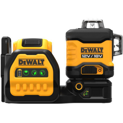 Лазерный нивелир DeWALT линейный 10.8/12/18В XR Li-Ion, зеленый луч, 1x2Ah 18V, TSTAK (DCE089D1G18) Винница - изображение 8