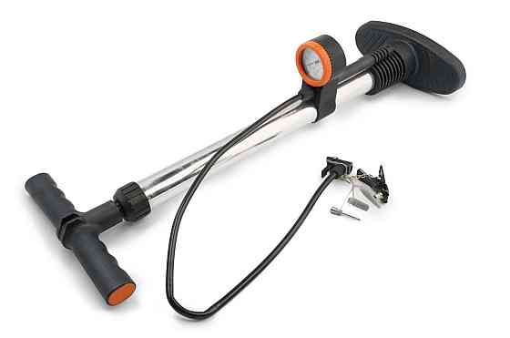 Насос ручний (з манометром на 7кг/см2) (хром) OP Мукачево