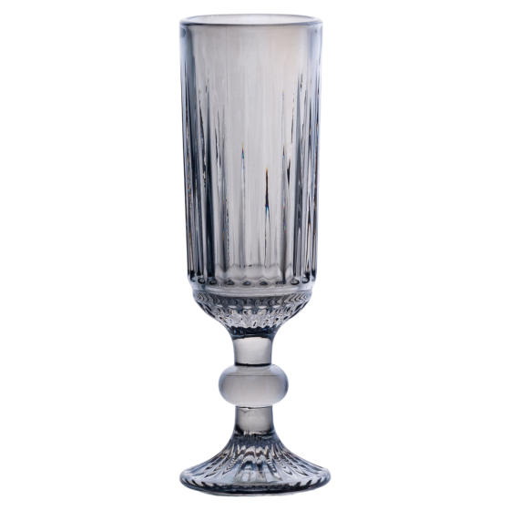 Набір келихів для шампанського 6 штук 160 (мл) Блакитний HP-19-67 Коломия