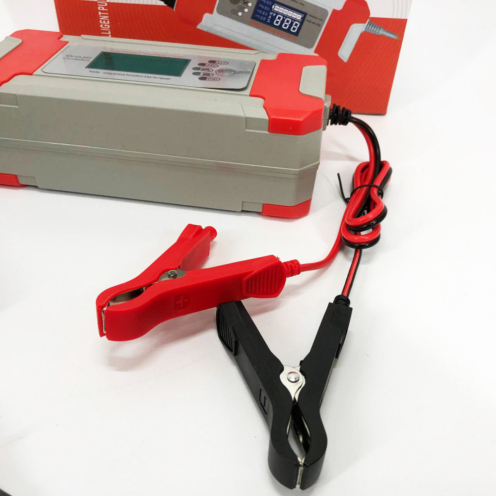 Автоматичний зарядний пристрій для акумулятора авто Імпульсний зарядний пристрій розумна зарядка Battery Charger Київ - фото 3