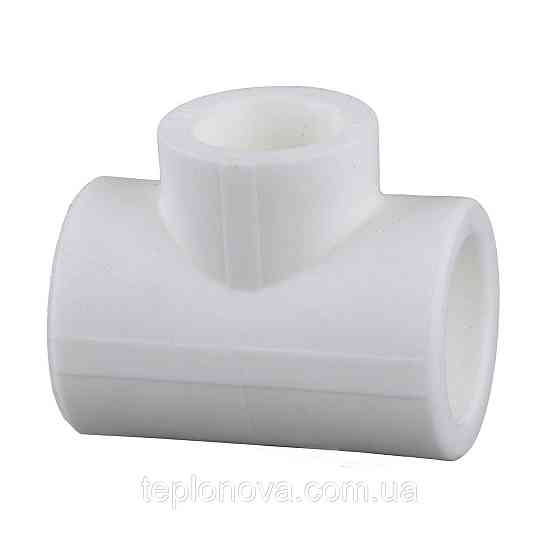 Тройник редукционный Kalde PPR ф40х32х40 (белый)  19058 Черновцы