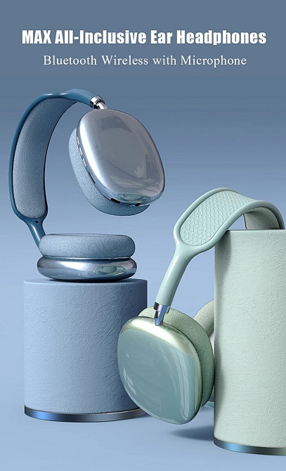 Навушники HOCO W35 Air Triumph BT headset Blue (6942007616355 ) Київ - фото 2