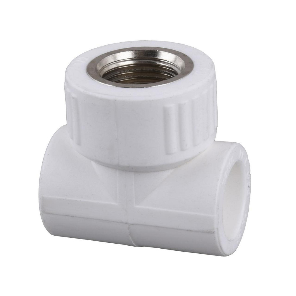 Тройник внутренняя резьба Kalde PPR ф32х3/4 (белый) 20013 (000017862) Киев - изображение 1