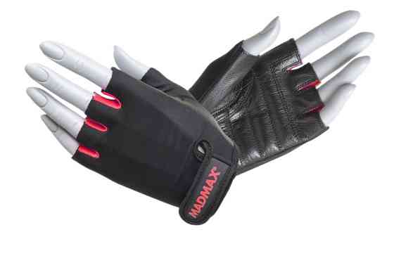 Перчатки для фітнесу MadMax MFG-251 Rainbow Rubine Red L Кам'янське
