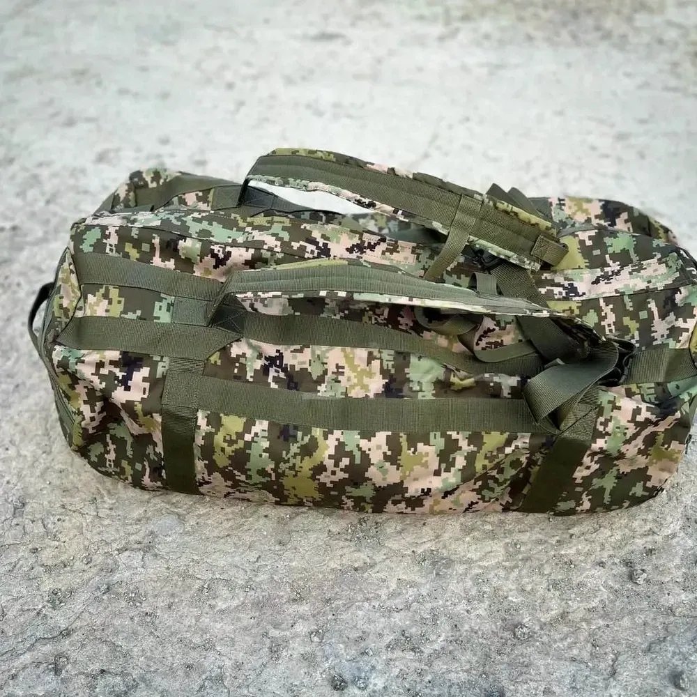 Військова сумка-рюкзак піксель, 110 л Запоріжжя - фото 3
