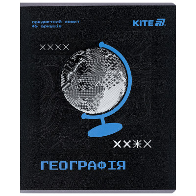 Зошит Kite предметний Techno 48 аркуші, клітинка, географія (K25-240-5) Вінниця - фото 1