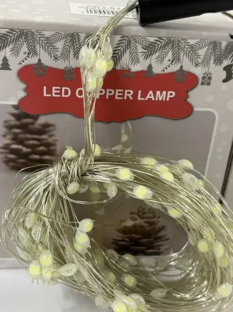 Гірлянда мідний дріт Кінський хвіст 2,0м 10 ниток 200LED (білий) COPPER-WIRE-200W-2 Одеса