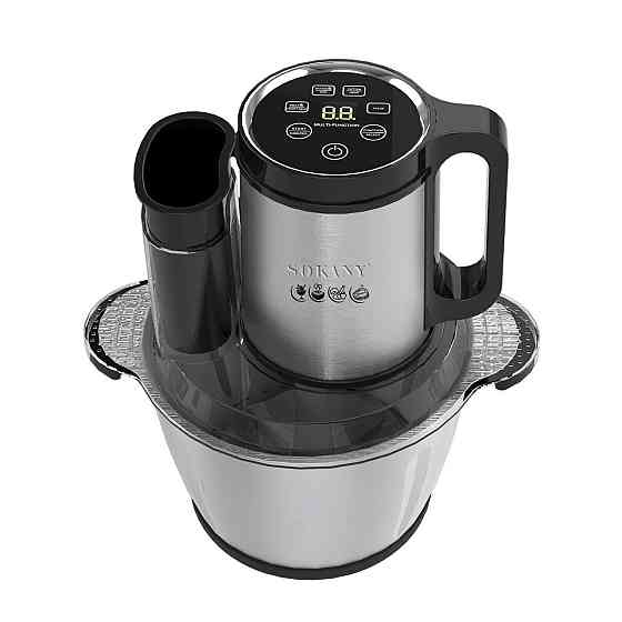 Чоппер измельчитель 600 Вт 6 лезвий с чашей на 2,5 литра мясорубка Sokany SK-06035 Киев