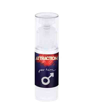 Розпродаж!!! Змазка MAI Attraction for Him (50 мл) з феромонами для нього (термін 09.2026) Sex Aura Київ