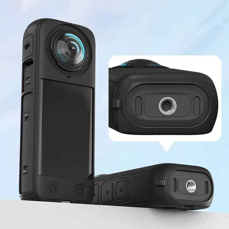 Чохол для Insta360 X4 силіконовий з ремінцем aMagisn AD05-A Київ - фото 4