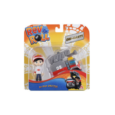 Игровой набор Rev&Roll Рев и Рамбл DieCast Потому и Спритцер (EU881031) Винница - изображение 7