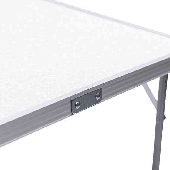 Складний стіл для пікніка Lugi, білий 75x55 см Київ