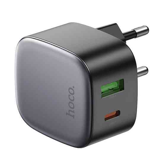 Мережевий зарядний пристрій HOCO CS32A Rise PD20W+QC3.0 charger Black Київ