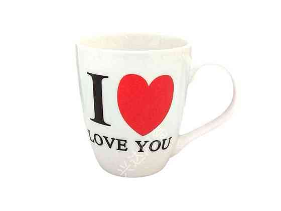 Чашка 600мл I love you 3184 ТМ КИТАЙ Київ