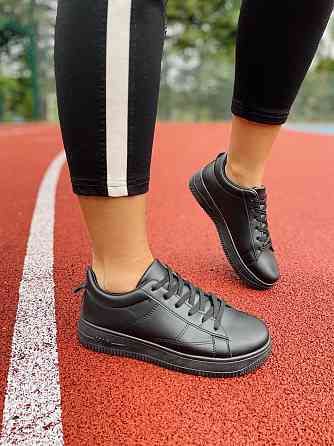 Fashion Кеди жіночі FASHION 139-139 чорні (весна-осінь, еко-шкіра) (4752) Коломыя