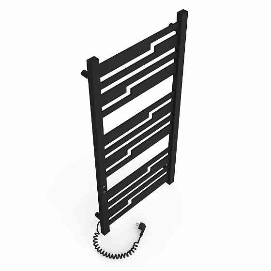 Електрична рушникосушка Laris Зебра Тетріс ЧКФ 12 500Х1100 Е чорна Л/П Київ