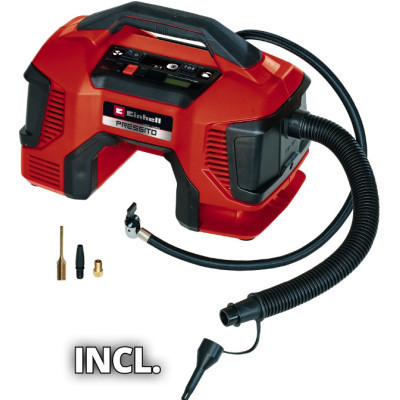 Автомобільний компресор Einhell PRESSITO 18/21, 18В, PXC (без АКБ і ЗП) (4020467) Вінниця - фото 1