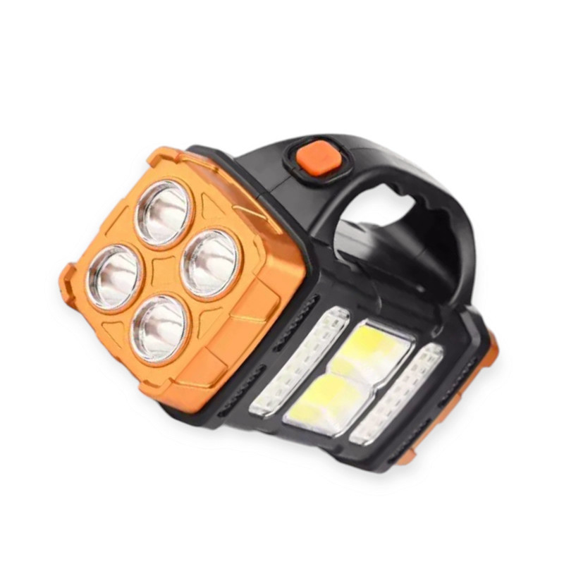 Ліхтар 40 LED + cob, usb, акб 1500 мач, сонячна батарея Panther діодний Мукачево - фото 2