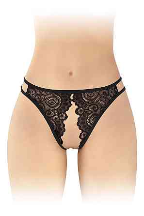 Трусики з доступом Fashion Secret Annette Black Sex Aura Київ