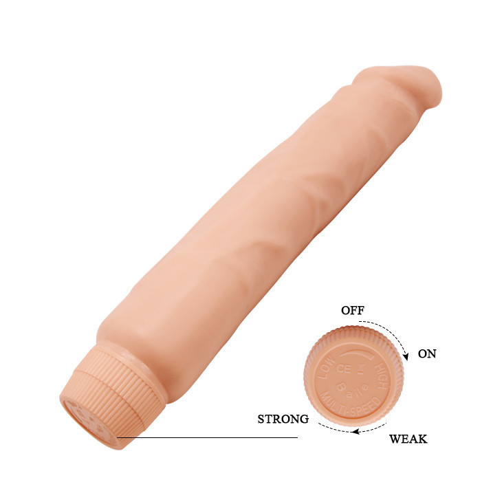 Вібратор - Barbara Jack Vibrator 10" Flesh Sex Aura Київ - фото 8