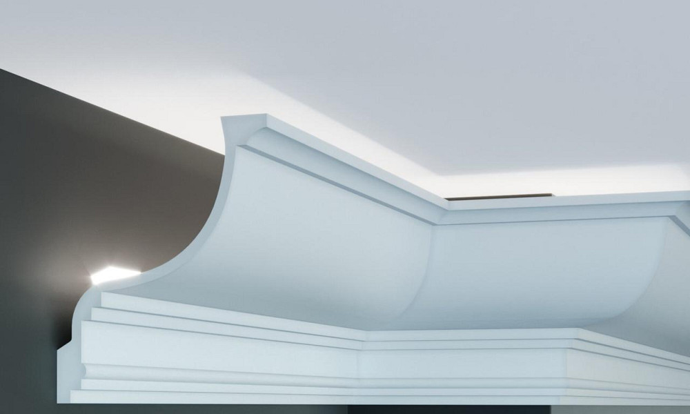 Карниз поліуретановий гладкий Gaudi Decor P 2024 Дніпро - фото 3