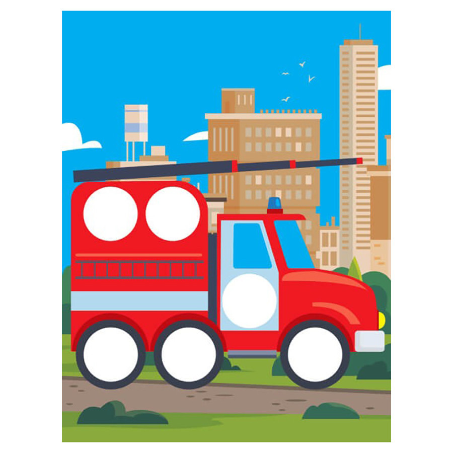 Дитяча збірка книжок "Кружочки" Книжковий Хмарочос 379518 з наклейками Вінниця - фото 4