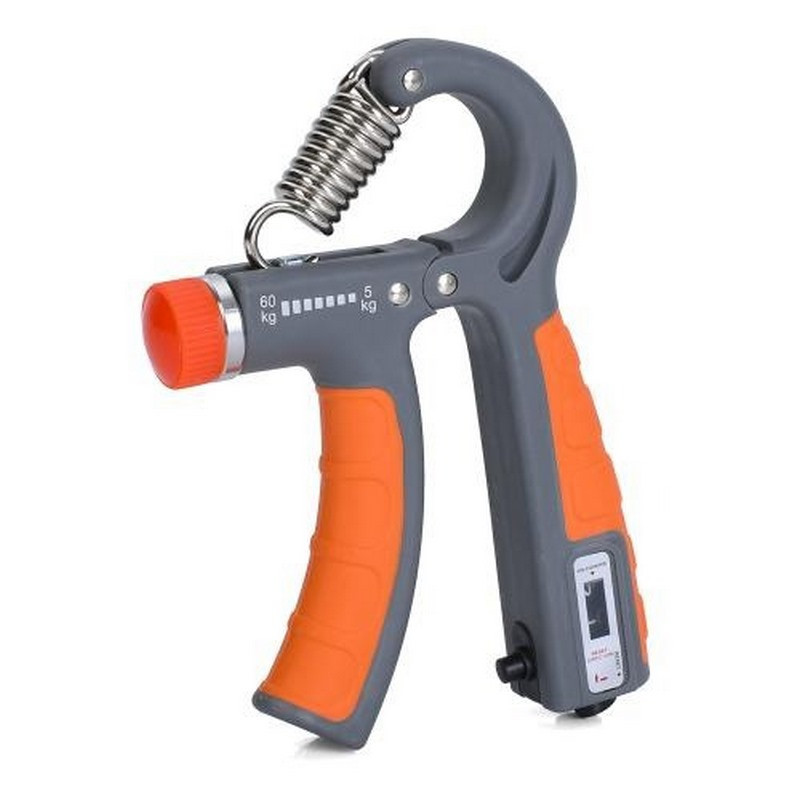 Еспандер кистьовий MS 4122-1(Orange) з лічильником, навантаження 5-60 кг Вінниця - фото 1