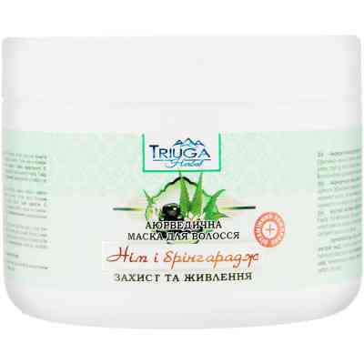 Маска для волос Triuga Аюрведическая Ним и Брингородж 300 мл (4820164640425) Винница
