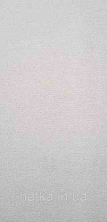 Обои виниловые на флизелине Rasch County Living метровые однотонные матовые под ткань лен светло серые Киев