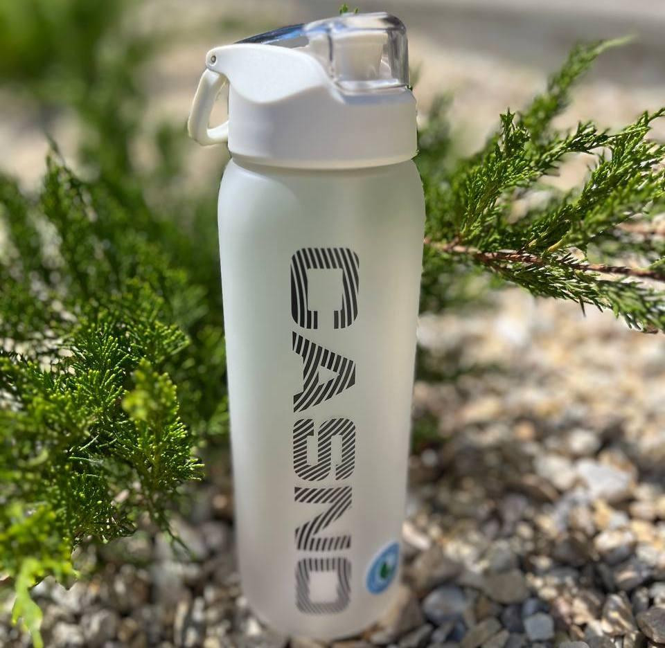 Пляшка для води CASNO 1000 мл KXN-1247 Біла Кам'янське - фото 2