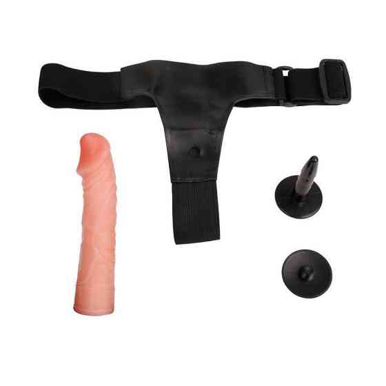 Жіночий страпон реалістичний - Strap-On, PVC Material, Fresh Sex Aura Київ