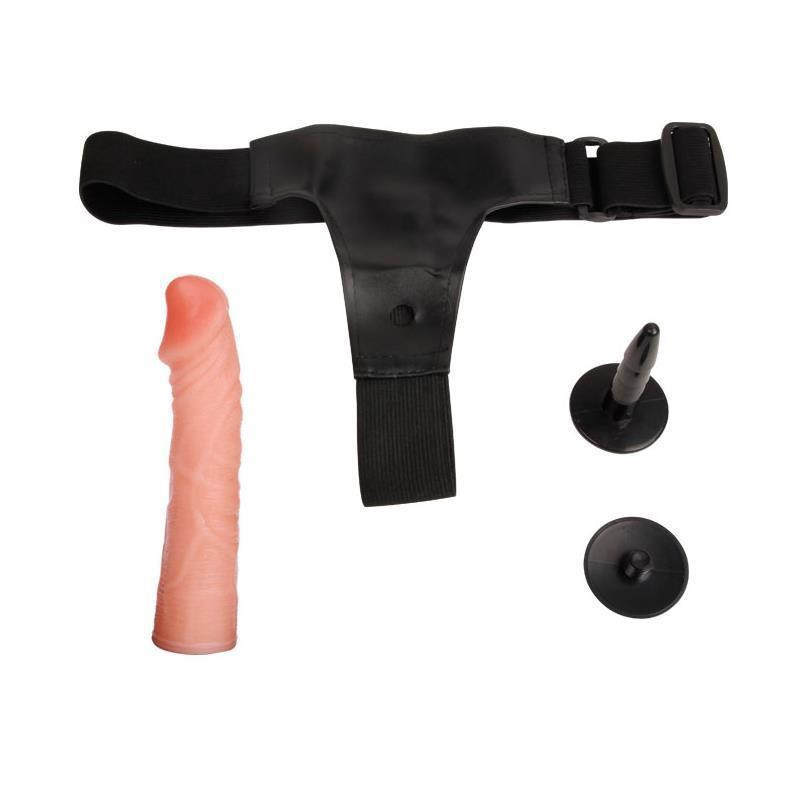Жіночий страпон реалістичний - Strap-On, PVC Material, Fresh Sex Aura Київ - фото 4