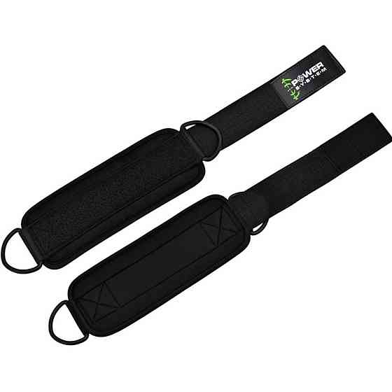 Манжети на щиколотку Power System PS-3460 Ankle Strap Gym Guy Black Луцьк