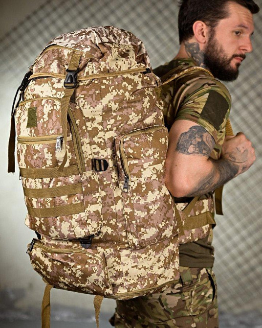 Милитари рюкзак baksik  pixel ПП4725 Одеса - фото 8
