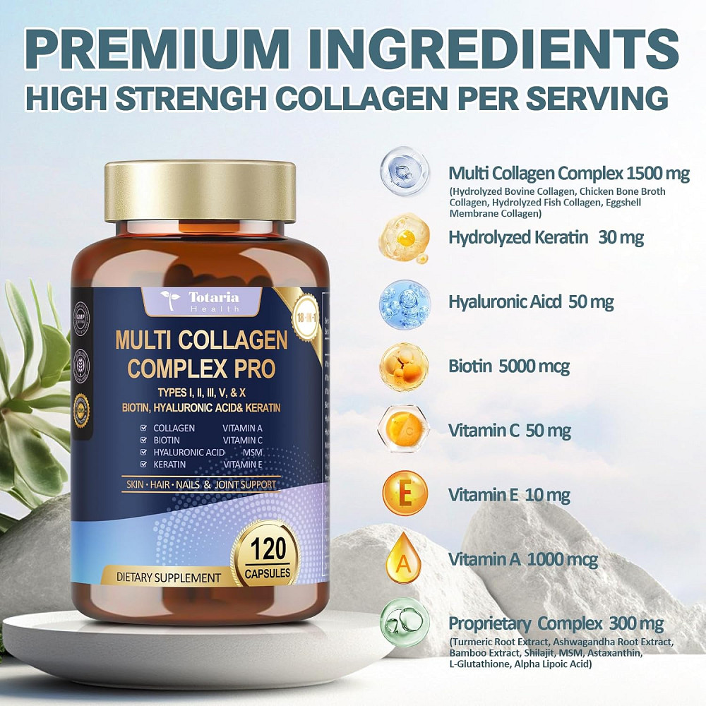 Multi Collagen Complex 120caps 40serv Луцьк - фото 2