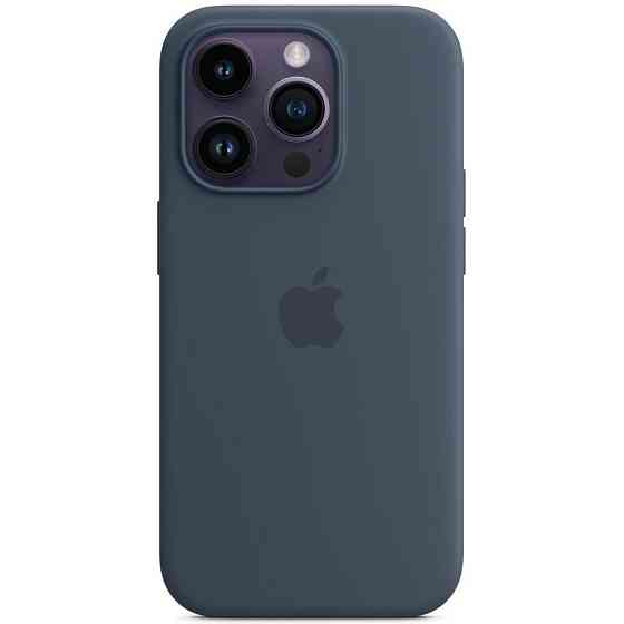 Чохол-накладка Apple Silicone Case with MagSafe для Apple iPhone 14 Pro Storm Blue (MPTF3) ( 18116 ) Харків