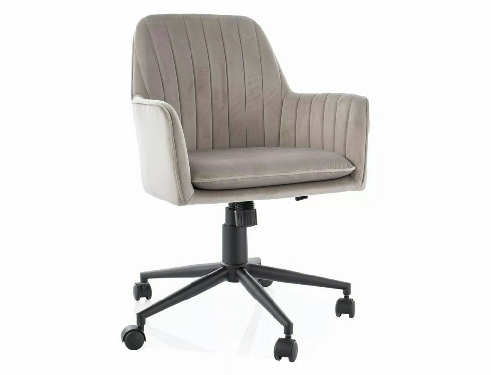 Крісло поворотне Q-886 VELVET темний беж BL.40 Днепр - изображение 1