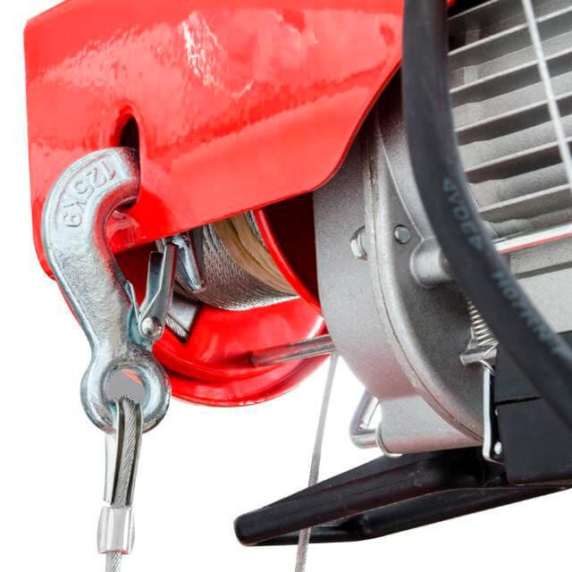 Електрична лебідка INTERTOOL GT1481, 230 В, 0,5 кВт, 125/250 кг, трос: 3,0 мм × 12 м - все, що треба для роботи Львів - фото 9